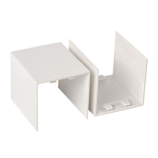 картинка Соединитель 40х40 бел. Plast PROxima (уп.4шт) EKF conw-40-40x4