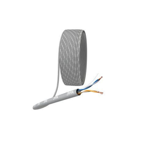 картинка Кабель витая пара U/UTP кат.5E 2х2х24AWG CU PVC SIMPLE (уп.305м) Эра Б0044425
