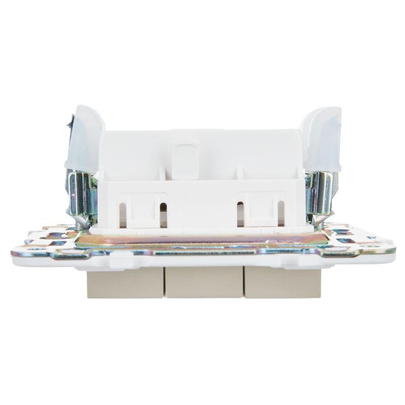 картинка Выключатель 3-кл. SKANDY 10А SK-V11B беж. IEK SK-V30-0-10-K10
