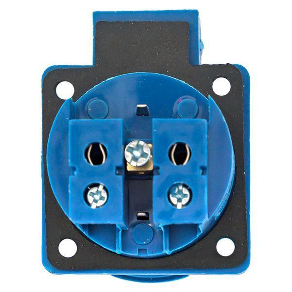 картинка Розетка панельная 112 скрытая 2P+PЕ 16А 220В IP44 с защ. крышкой EKF ps-112-16-220