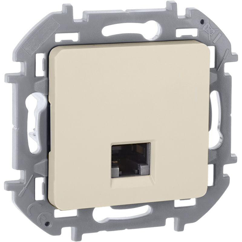 картинка Розетка компьютерная Inspiria RJ45 кат.5E UTP сл. кость Leg 673826