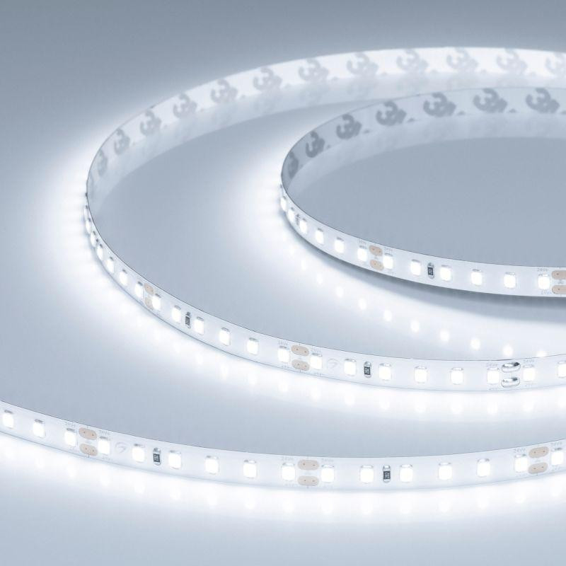 Лента светодиодная UL-A120-8mm 24В White 6000К 2Вт/м IP20 открытый (уп.5м) Arlight 057519