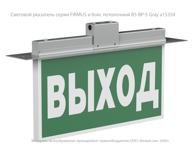 картинка Указатель световой BS-FIRMUS-71-S1-INEXI2 Белый свет a18967