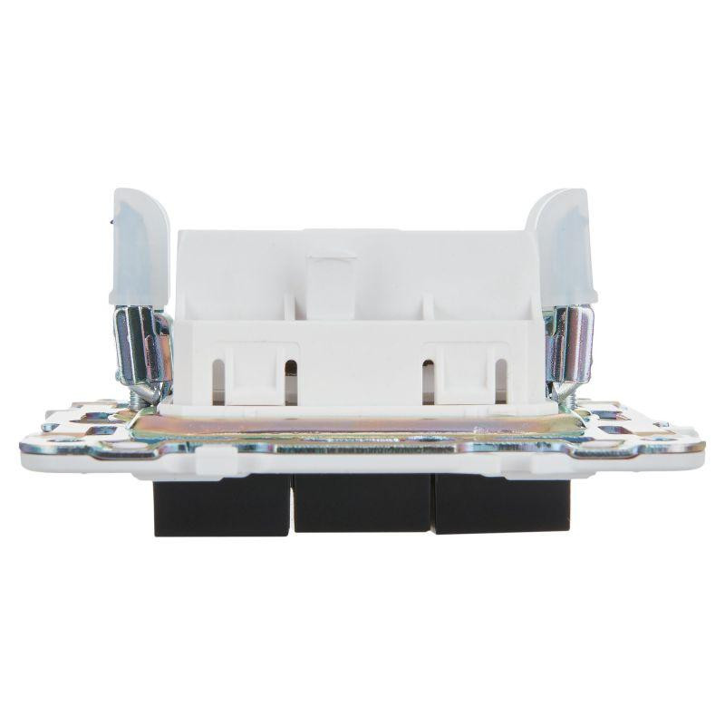 картинка Выключатель 3-кл. SKANDY 10А SK-V11Bl черн. IEK SK-V30-0-10-K02