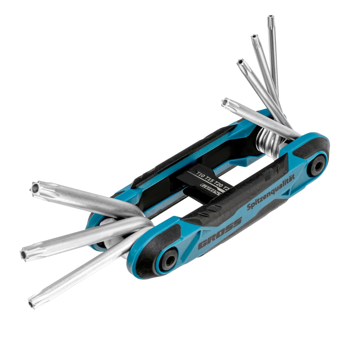 картинка Набор ключей имбусовых Tamper-Torx , складные, 8 шт, CrV Gross