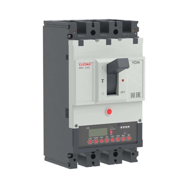 Выключатель автоматический 3P 630А 70кА pro MNX630L при AC415V расцепитель ETE YON MNX630L3PETE0630