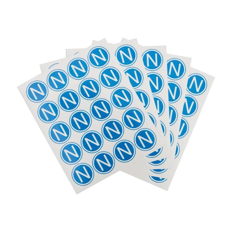 картинка Наклейка знак электробезопасности "N" d20мм Rexant 56-0059
