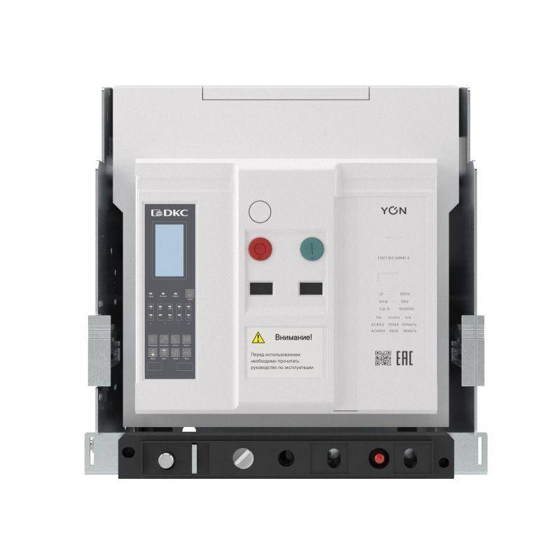 Выключатель автоматический воздушный 3P 3200А 100кА pro ANX32X расцепитель ETE выкатн. горизонт. подключениеие управления YON ANX32XM3DH622200K