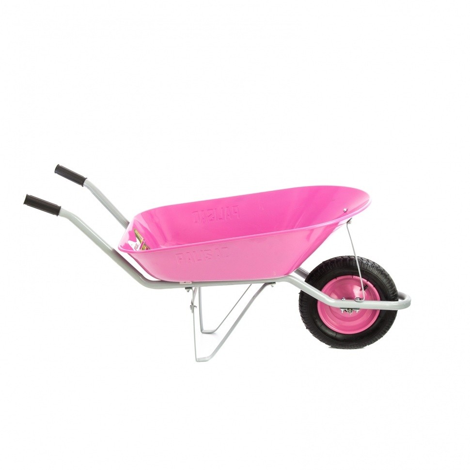 картинка Тачка садовая, грузоподъемность 160 кг, объем 78 л Pink Line Palisad