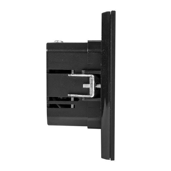 картинка Розетка USB 2-м Стокгольм 2.1А механизм черн. PROxima EKF EZR16-028-10-2USB