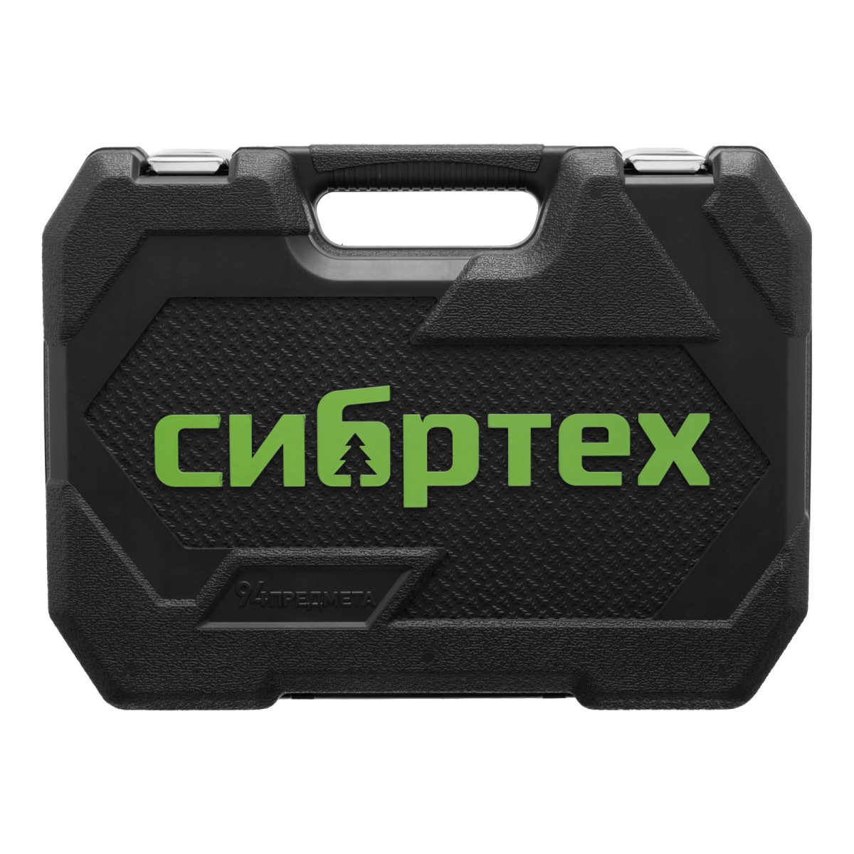 картинка Набор инструментов, 1/2", 1/4", пластиковый кейс, 94 предмета// Сибртех