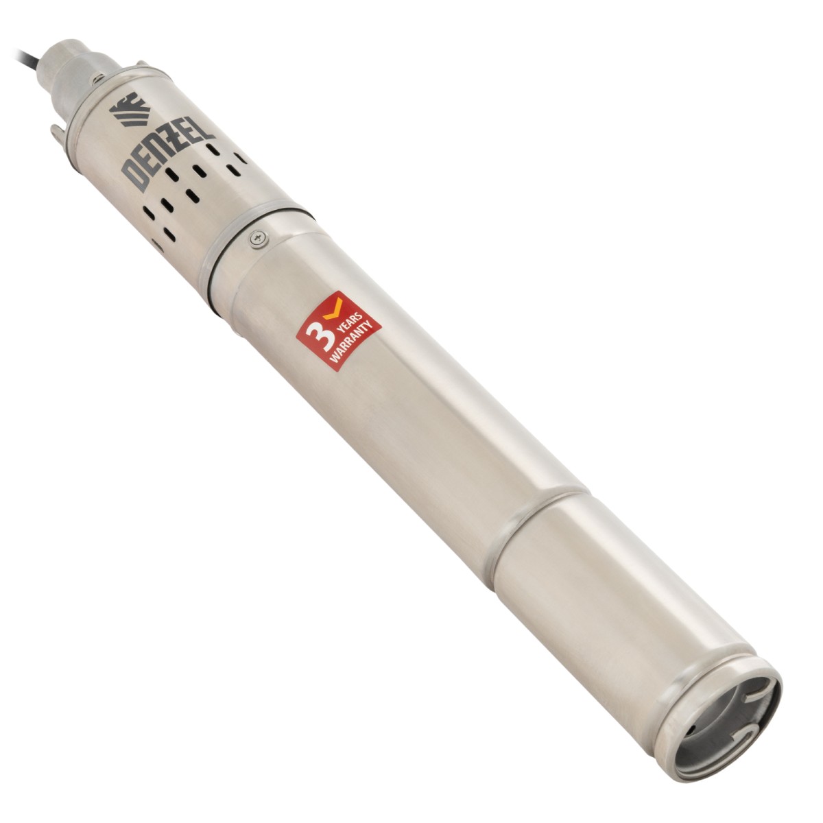 картинка Скважинный насос DWS-3-75, винтовой, диаметр 3", 500 Вт, 1600 л/ч, напор 75 м Denzel