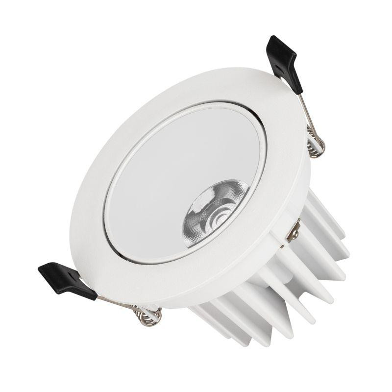 Светильник светодиодный MS-FORECAST-BUILT-TURN-R102-12W Warm3000 (WH-WH 32 deg 230В) IP20 металл Arlight 037188(1)
