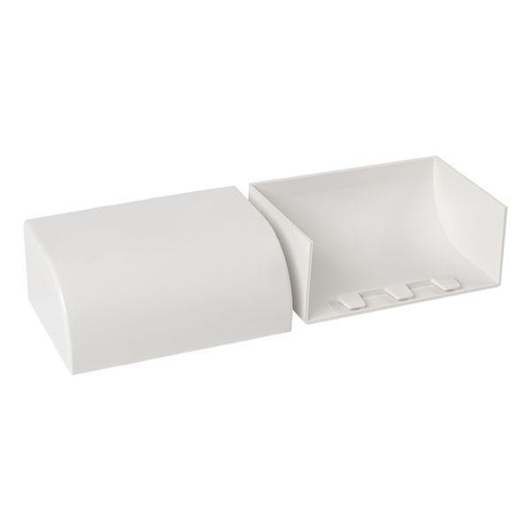картинка Заглушка 100х40 бел. Plast PROxima (уп.2шт) EKF ecw-100-40x2