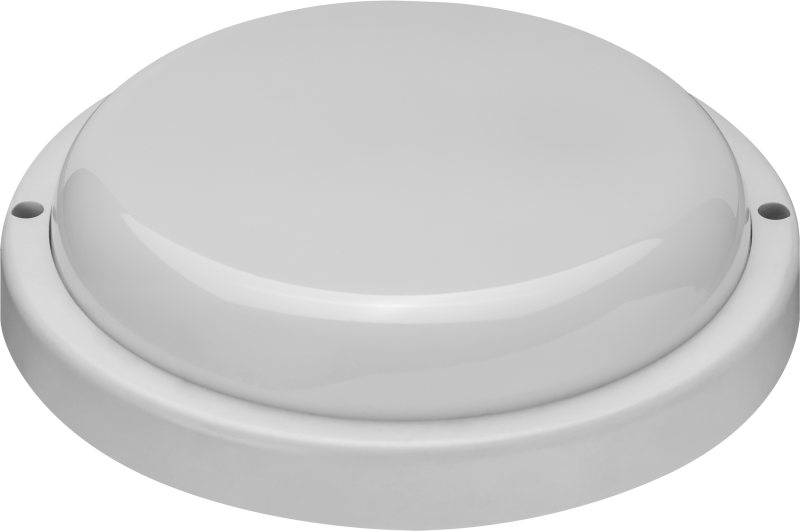 картинка Светильник светодиодный 90 572 OBL-R4-15-6.5K-WH-IP65-LED-SNRM с микроволновым датчиком ОНЛАЙТ 90572