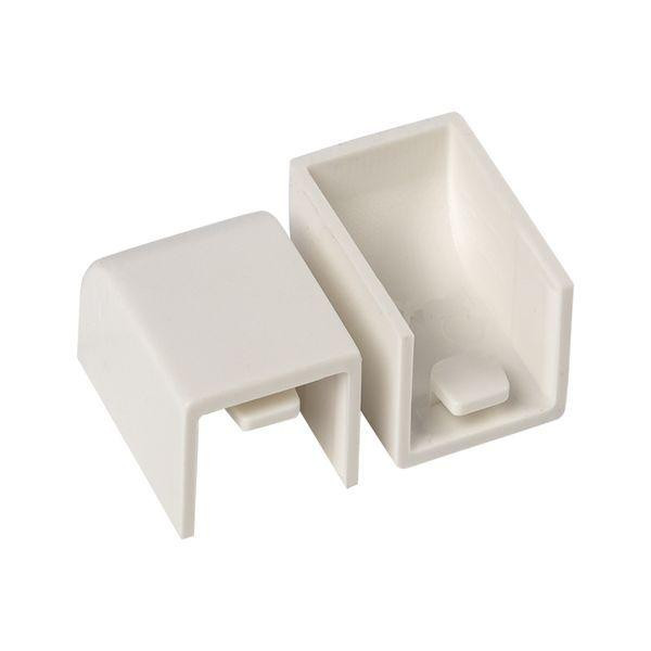картинка Заглушка 16х16 бел. Plast PROxima (уп.4шт) EKF ecw-16-16x4