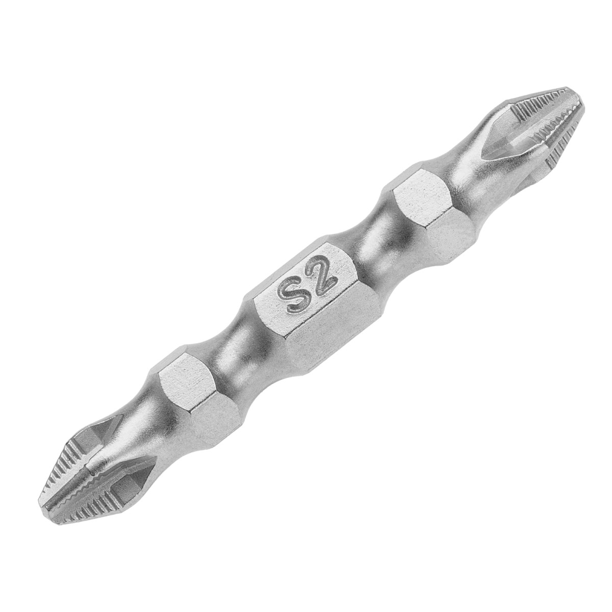 Бита двухстор., PH2-PH2х45мм, сталь S2, 10шт. Gross