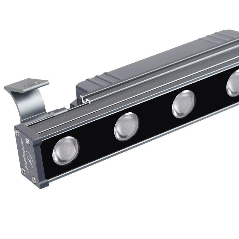 Прожектор линейный AR-LINE-300-6W Warm2700 (GR 15 deg 230В) IP65 металл Arlight 051768