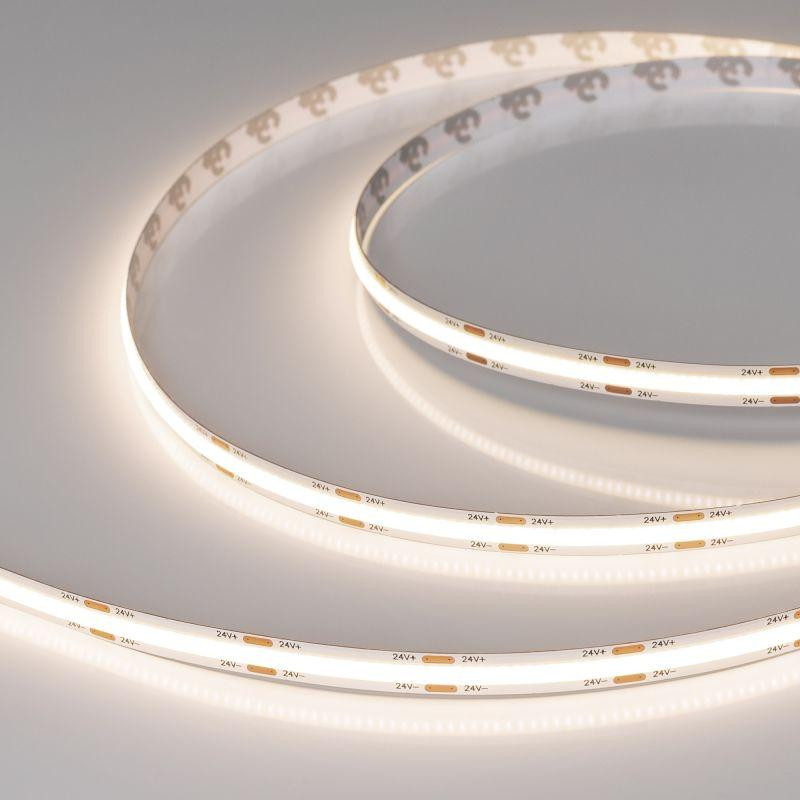 Лента светодиодная COB-X544-8mm 24V Warm 3500К 11.5Вт/м IP20 (уп.5м) Arlight 044580(3)