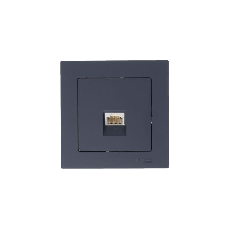 картинка Розетка компьютерная AtlasDesign RJ45 кат.5E механизм грифель SE ATN000783