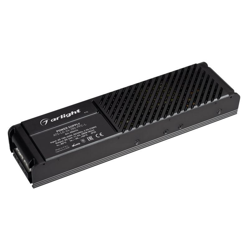 Блок питания ATS-LG-24-280-PFC-L 24В 11.6А 280Вт IP20 сетка Arlight 050474