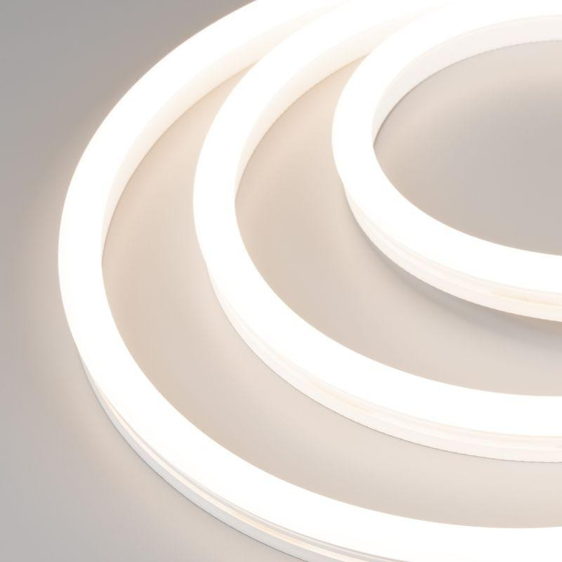 Лента светодиодная WAVE-SIDE-A120-12x25mm 230В Day 4000К 12Вт/м IP67 wire x2 грибовидная форма герметичная (уп.50м) Arlight 047810