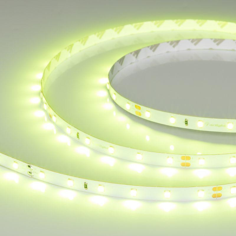 Лента светодиодная RT-A60-8mm 24В Spring Green 4.8Вт/м IP20 (уп.5м) Arlight 055382