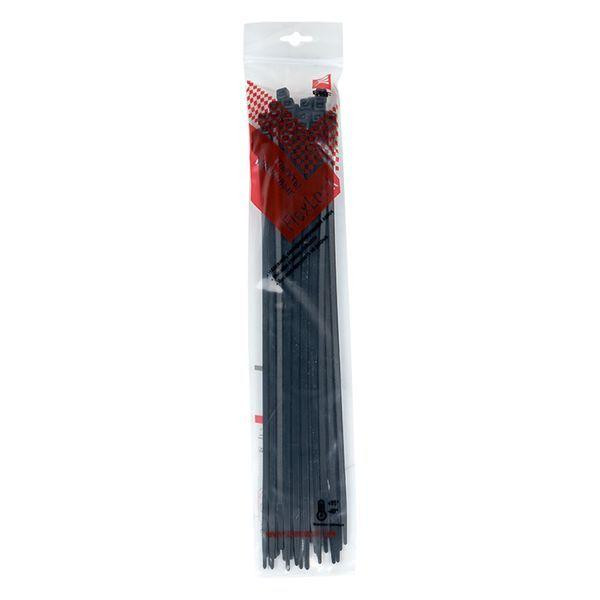 картинка Хомут P6.6 4.8x300 FlexLock стандартный черн. (уп.50шт) PROxima EKF plc-fl-ctsb-4.8x300-r
