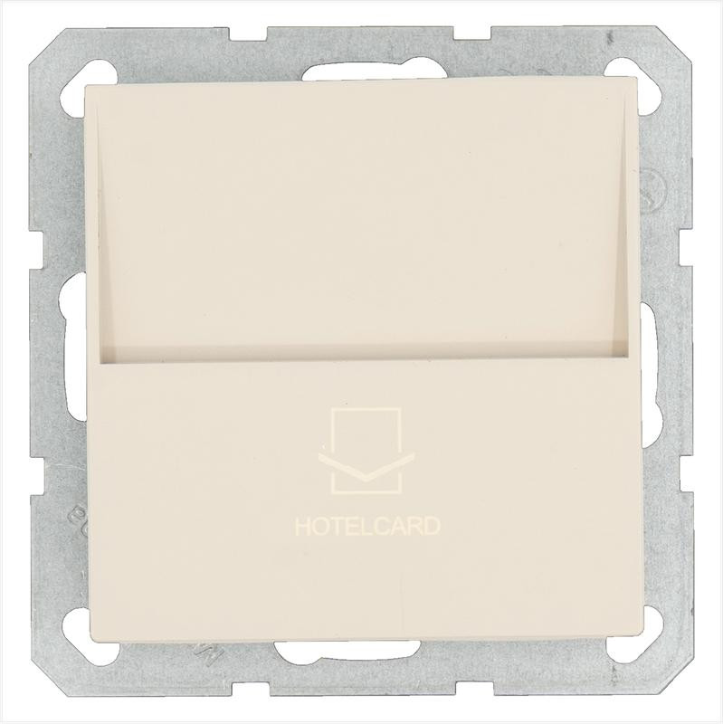 Выключатель карточный 10А IP20 отельный механизм тауп Jasmart G6209T