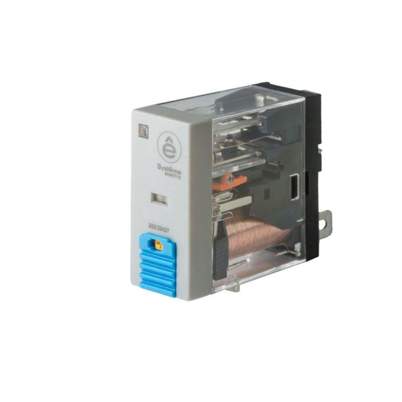 Реле 8А 2CO 110В DC тест кнопка LED SE SXG22FD